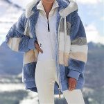 Sawmew Teddy Jacke Damen, Mädchen Lang Warme Wintermantel Steppjacke mit Kapuze Winter Fleecejacke Warm Teddy Jacke Mantel Oversize Leicht Kapuzenjacke Plüschjacke Outfit Teddyfleece Plüschmantel : Amazon.de: Fashion
