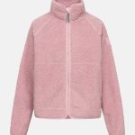 Derbe Damen Fleecejacke Kuschelby Rosa Teddy