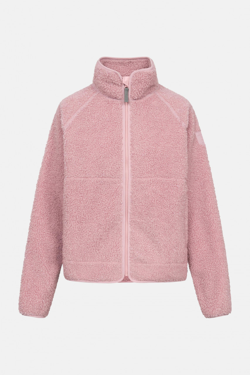teddyfell-jacke-damen-611lft-1.jpg Derbe Damen Fleecejacke Kuschelby Rosa Teddy – Bild 1