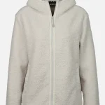 Damen Teddy Fleece Jacke