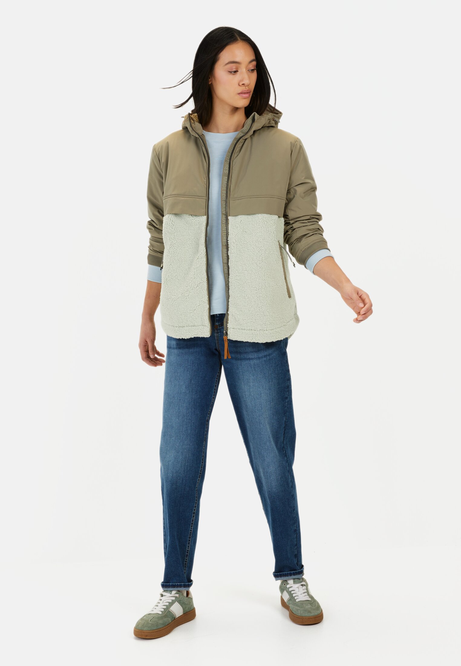 teddyjacke-606dgr-1.jpg Teddyjacke für Damen in Beige | camel active – Bild 1