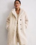 Teddymantel relaxed aus recyceltem Polyester