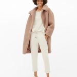 Teddyfell Mantel Michi in Beige | Mäntel online kaufen bei JUVIA