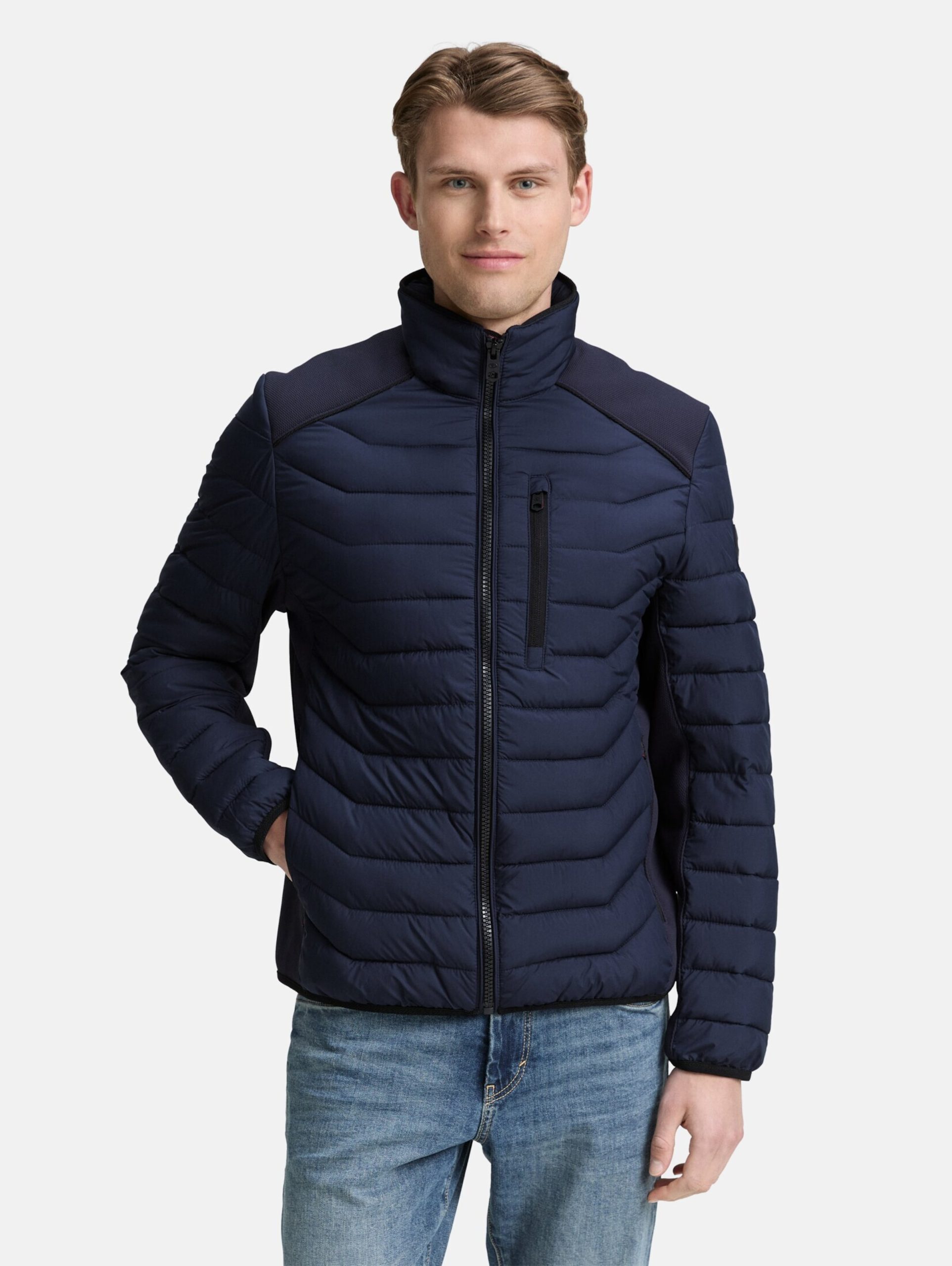 tom-tailor-jacke-858nkn-1.jpg TOM TAILOR Jacke in Dunkelblau | ABOUT YOU – Bild 1