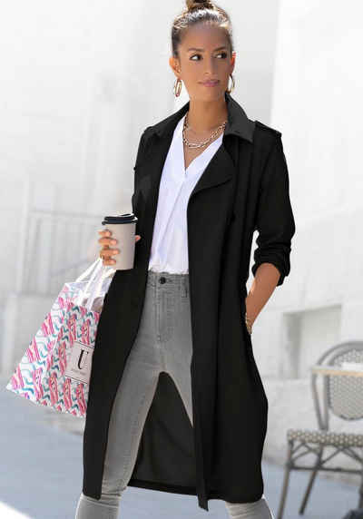 trenchcoat-damen-schwarz-358hhq-1.jpg Schwarze Trenchcoats für Damen online kaufen | OTTO – Bild 1