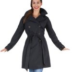 Damen Trenchcoat Schwarz im Großhandel für dein Geschäft – Faire