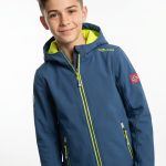 TROLLKIDS Softshelljacke Kids Trollfjord Jacket Langarm Design, mit Reißverschluss, wärmeisolierend