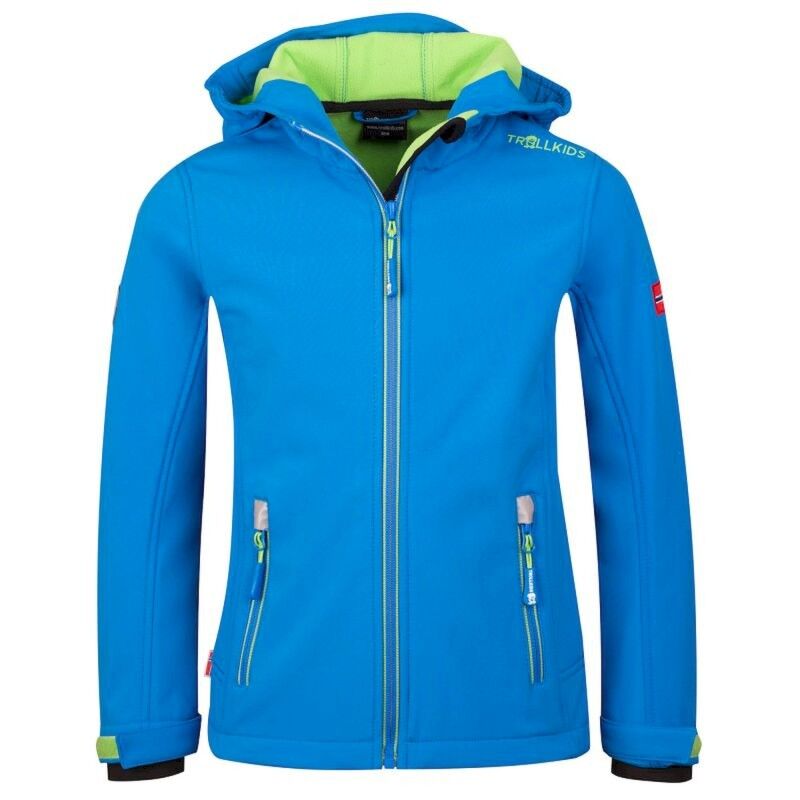 trollkids-softshelljacke-454mbe-1.jpg Trollkids Trollfjord Jacket Softshelljacke Kind | Hardloop – Bild 1
