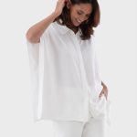 Tunika Bluse aus Popeline | van Laack