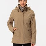 Vaude ROSEMOOR 3IN1 Hardshelljacke oat/khaki Zalando