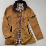 Romneys Damen Wachsjacke New Ashdown Robuste Wind und wasserdichte, tailliert geschnittene Regenjacke inklusive Kapuze (beige, XS) : Amazon.de: ...