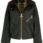 Barbour Wachsjacke "Arlene" Damen Grün Klassisches Design
