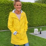Damen REGENMANTEL warm gefüttert Friesennerz WASSERDICHT Parka Regenjacke Kapuze | eBay.de
