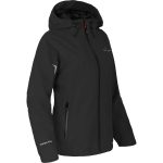Bergson HELLI | Damen Regenjacke, Netzfutter, 12000 mm Wassersäule schwarz