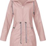 Generisch Regenjacke Damen Wasserdicht Atmungsaktiv Windbreaker Rain Jacket Einfarbig Atmungsaktive Mit Kapuze Outdoorjacke Windjacke Herbst Zum Wandern wasserdichte Lang Fahrrad Jacke Wanderjacke : Amazon.de: Fashion