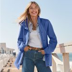 Wasserdichte Regenjacke SQUALL mit Packfach für Damen