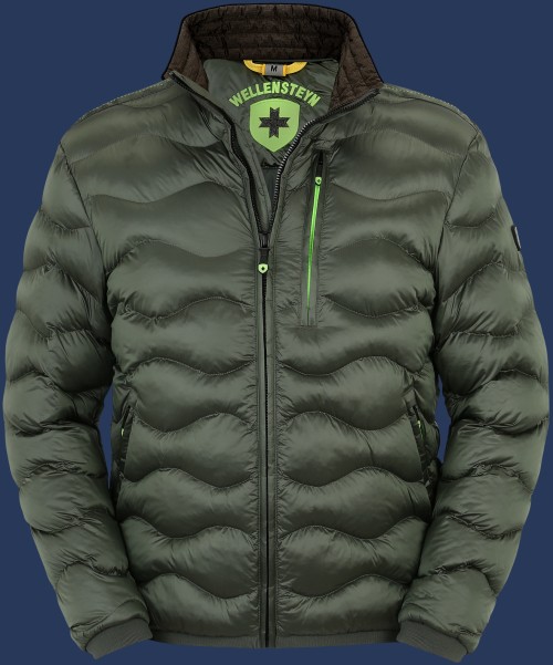 wellensteyn-herren-winterjacke-736elh-1.jpg Wellensteyn Airweight Men, HoloAirTec, Metallicgreen – Bild 1