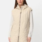 Lange Weste für Damen in Beige | camel active