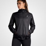 Damen Windbreaker Tennis/Padel Schwarz | Decathlon