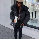 Schwarze Winterjacken 🛍️ für Damen Jetzt kaufen