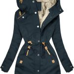 Winterparka Damen Gefüttert Wintermantel Damen Wasserdicht Fleecejacke Mit Kapuze Große Großen Übergangsmantel Mittellange Warm Winter Jacke Parka Tailliert Outdoorjacke Kapuzenmantel Softshelljacke : Amazon.de: Fashion