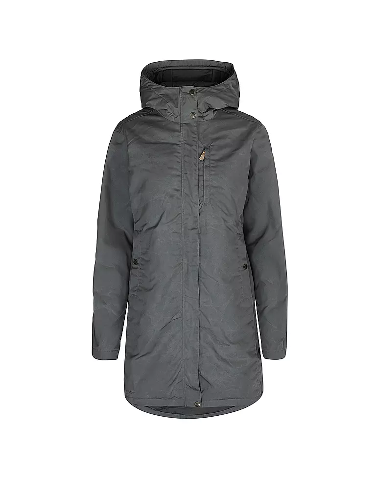 winterparka-damen-039umu.webp FJÄLLRÄVEN Damen Winterparka Kiruna Grau – Bild 1