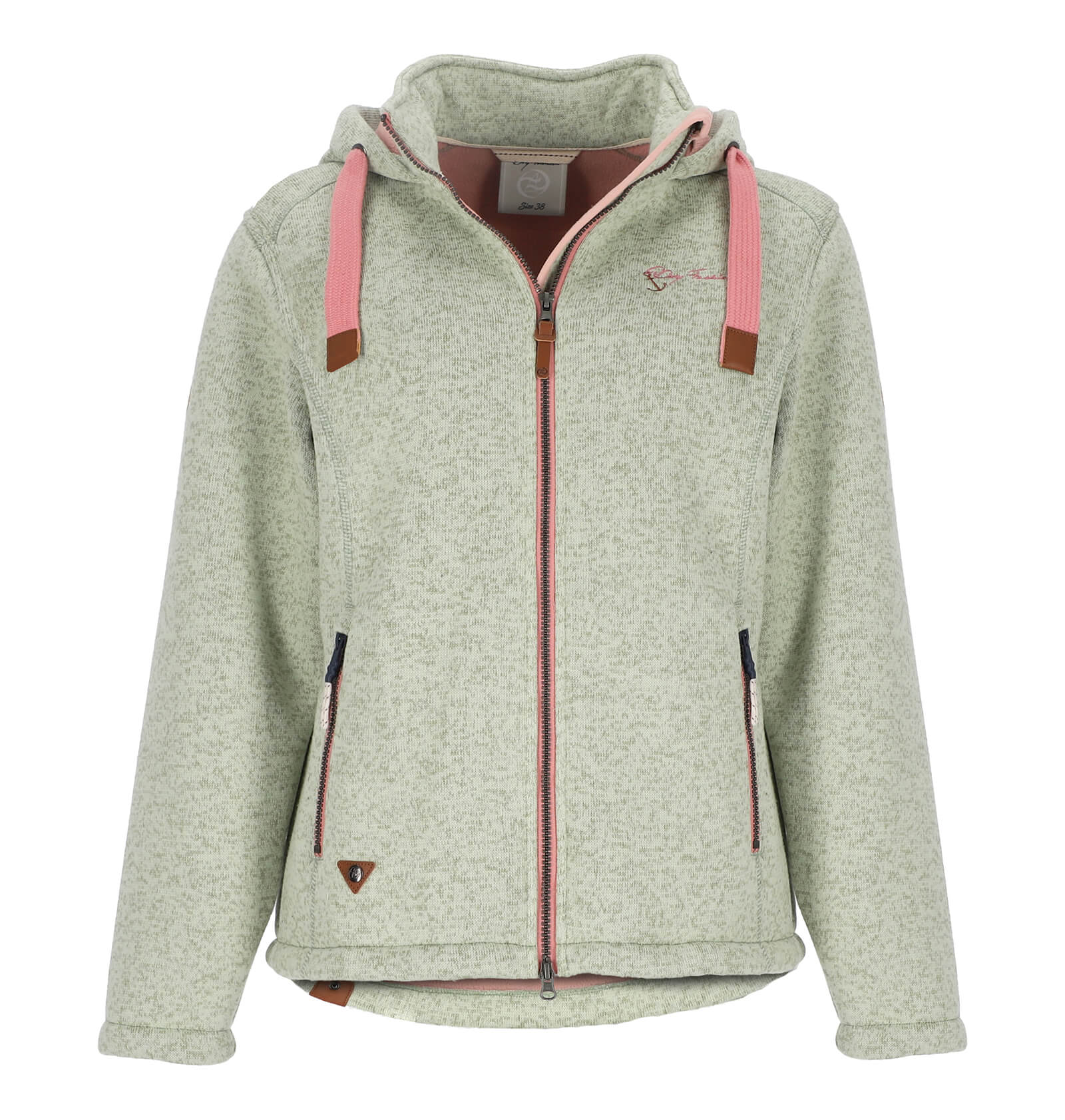 wollfleece-jacke-damen-207qhz-1.jpg Damen Wollfleece Jacke Poel Dry Fashion – Bild 1