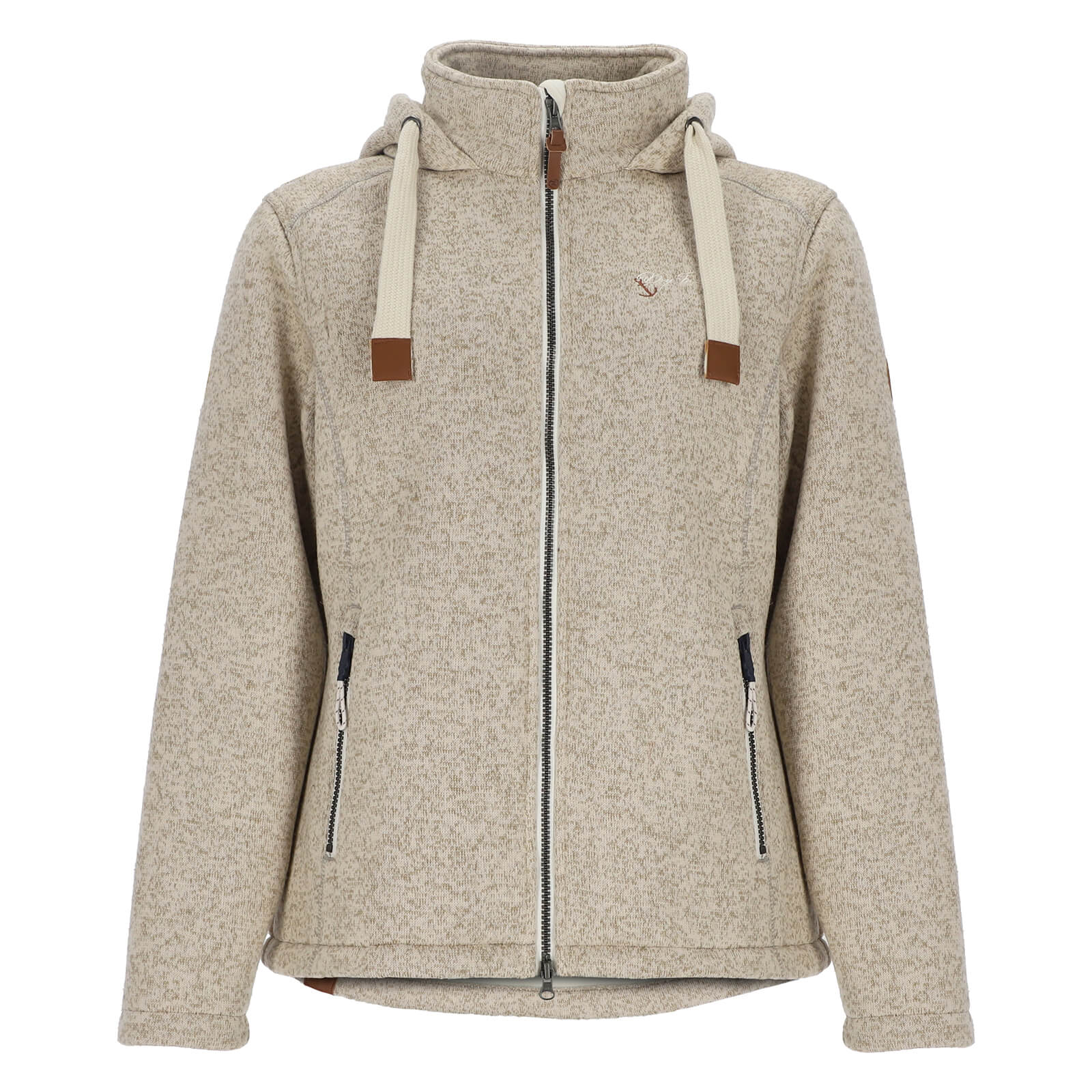 wollfleece-jacke-damen-494ttp-1.jpg Damen Wollfleece Jacke Poel Dry Fashion – Bild 1