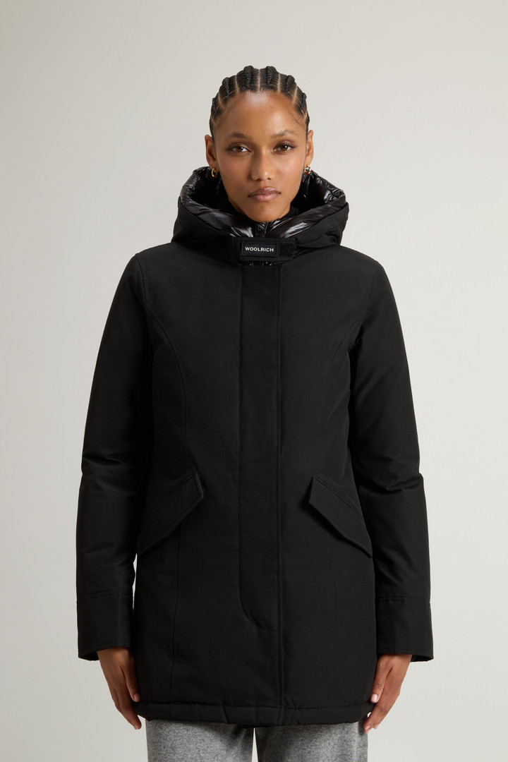 woolrich-parka-damen-285ita-1.jpg Arctic Parka aus Ramar Cloth Damen Schwarz – Bild 1